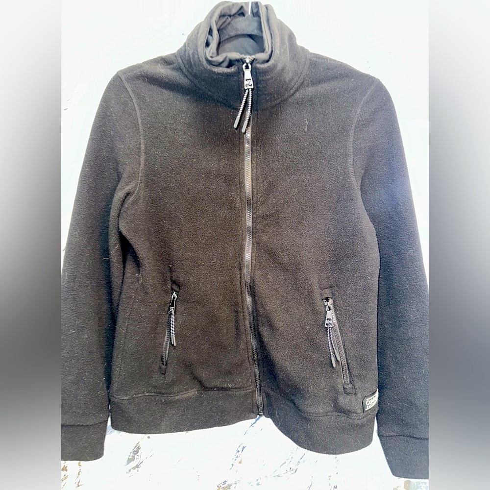 Calvin Klein Performance full Zip water resistant Cabin Core Fleece Jacket